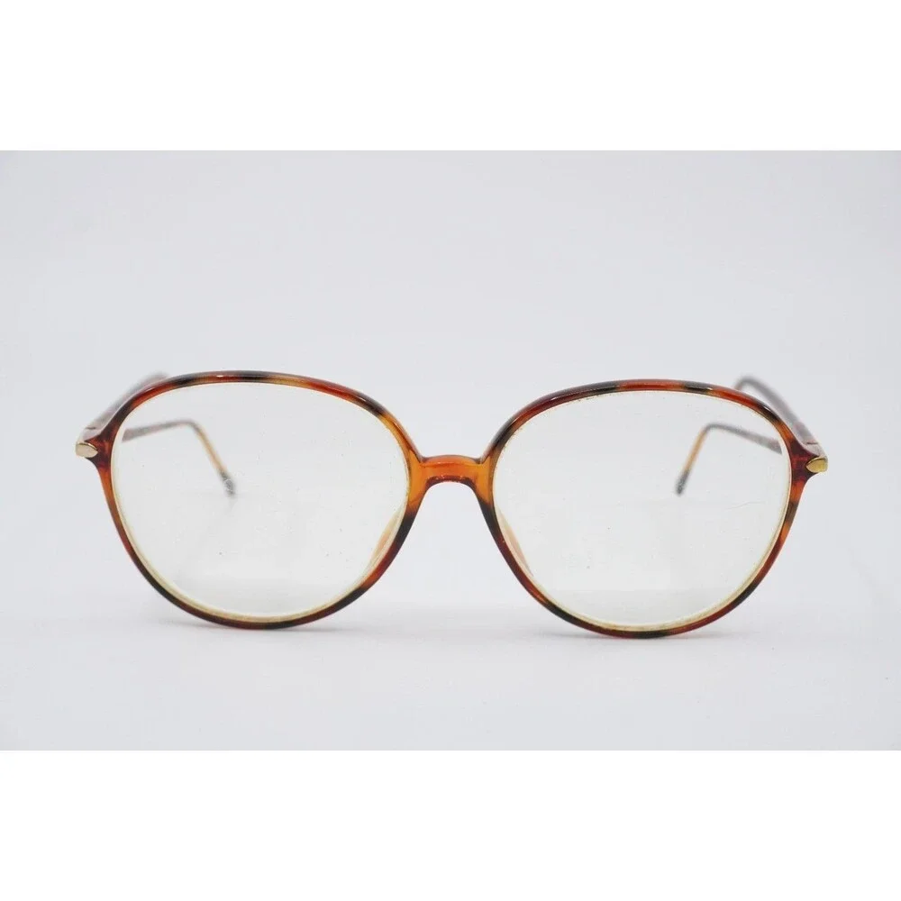 Silhouette SPX M 1763 /20 C 1937 Amber Round Eyeglasses Frames 57-14 130 Austria